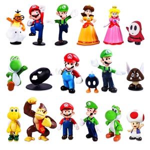 Mario Brothers Action Figure Collection